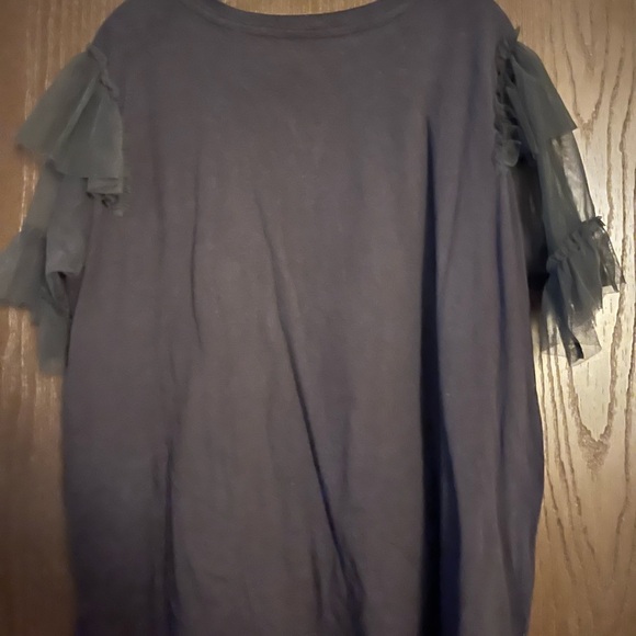 Pilcro Tulle Mesh Tee XL - Picture 8 of 8